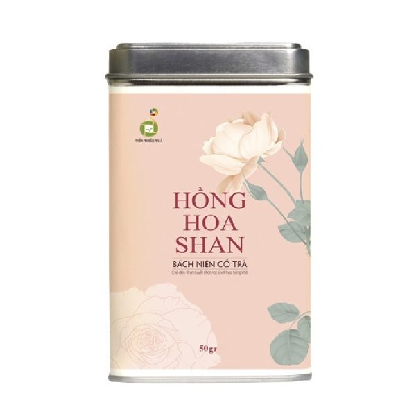 Hộp trà Hồng Hoa Shan 50g