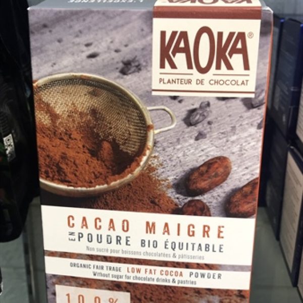 Cacao Maiger nguyên chất hữu cơ tách béo KaoKa 250g