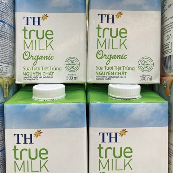 Sữa tươi TT nguyên chất TH true Milk Organic 500ml