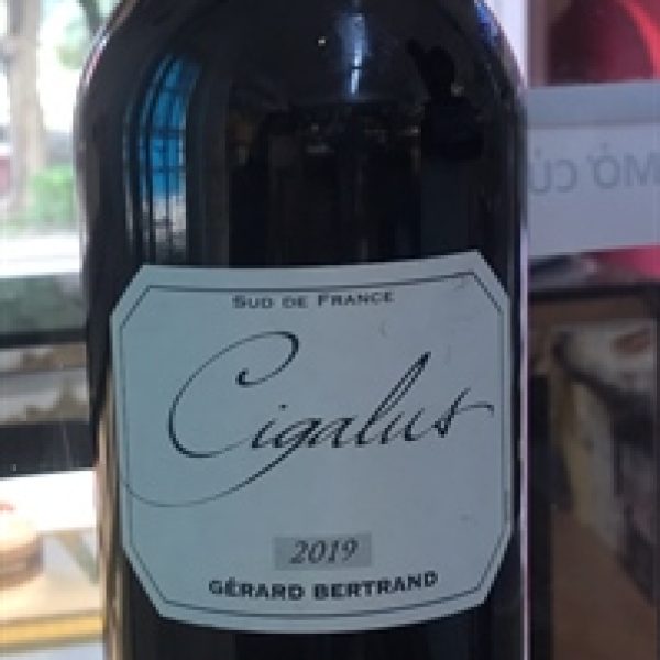 Rượu vang đỏ Gerard Bertrand Cigalut Red (750ml)
